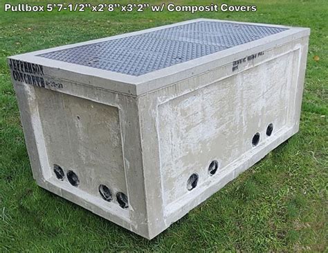 concrete electrical box|concrete pull boxes electrical underground.